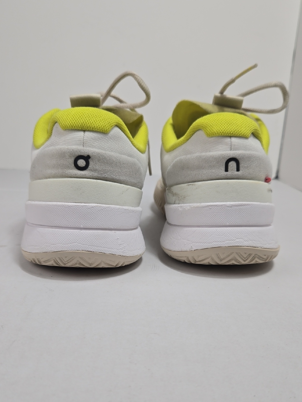 Size 11.5 - ON The Roger Pro 2 White Lime Men Speed Board Sneakers Athletic. - Picture 6 of 9